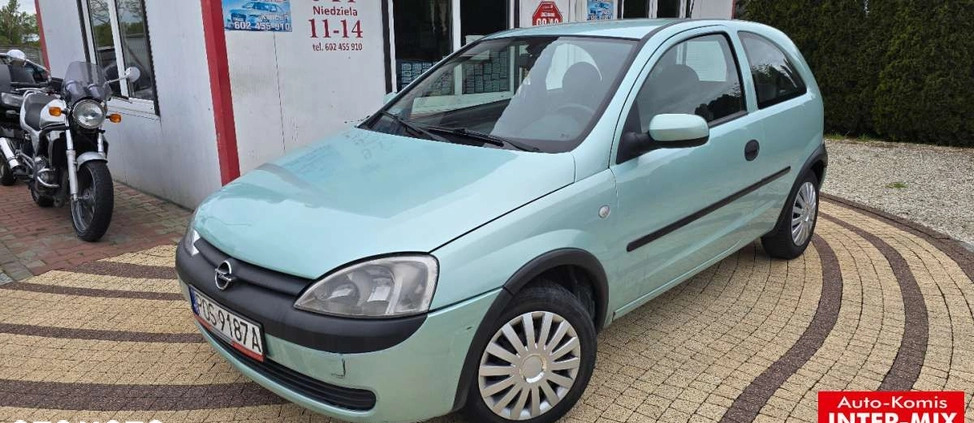Opel Corsa cena 3300 przebieg: 93000, rok produkcji 2001 z Zagórz małe 191